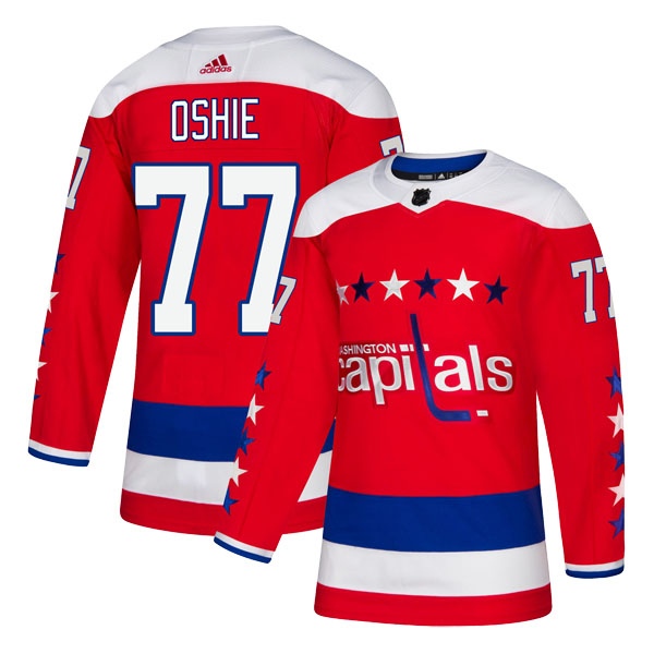 Youth T.J. Oshie Washington Capitals Adidas Alternate Jersey - Authentic Red