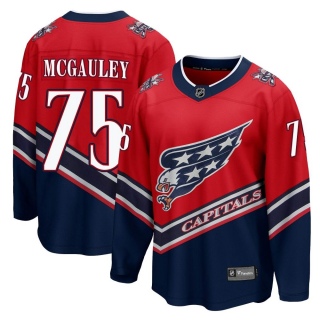 Youth Tim McGauley Washington Capitals Fanatics Branded 2020/21 Special Edition Jersey - Breakaway Red